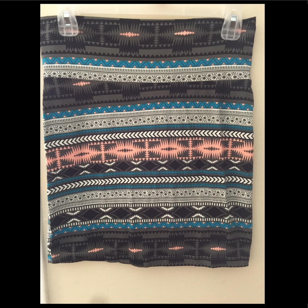 Stretchy Mini Skirt Sz Med